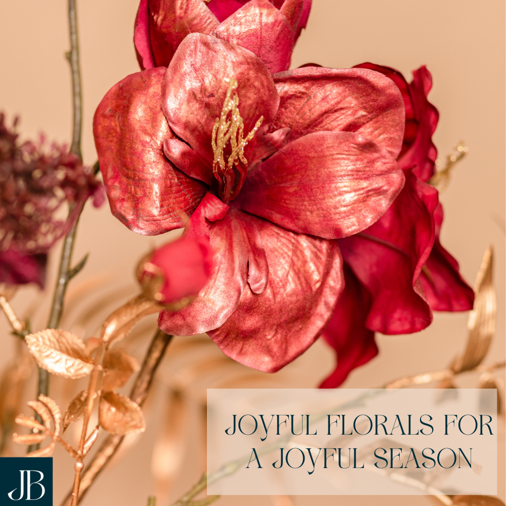 Joyful florals for a joyful season