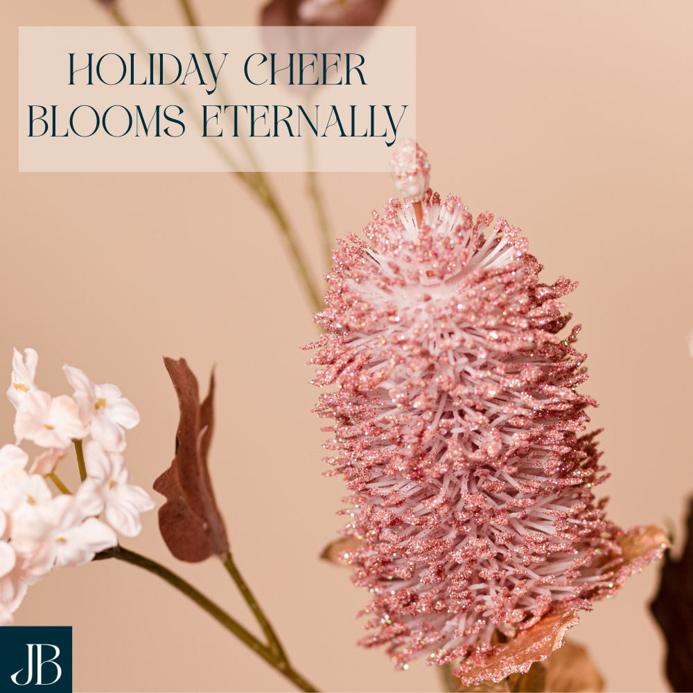 Holiday cheer blooms eternally
