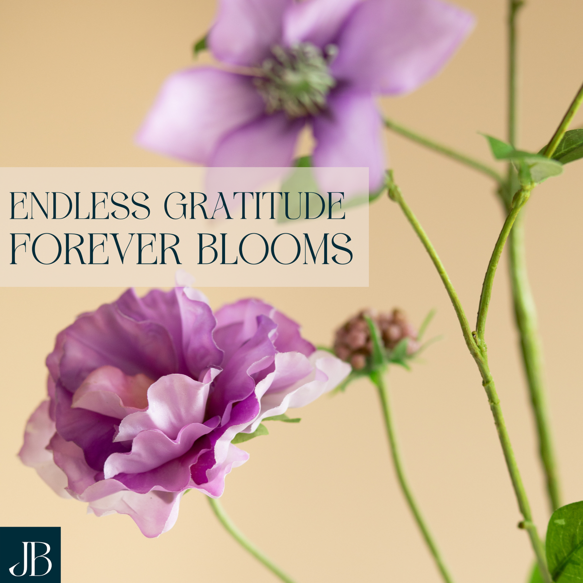 Endless Gratitude Forever Blooms